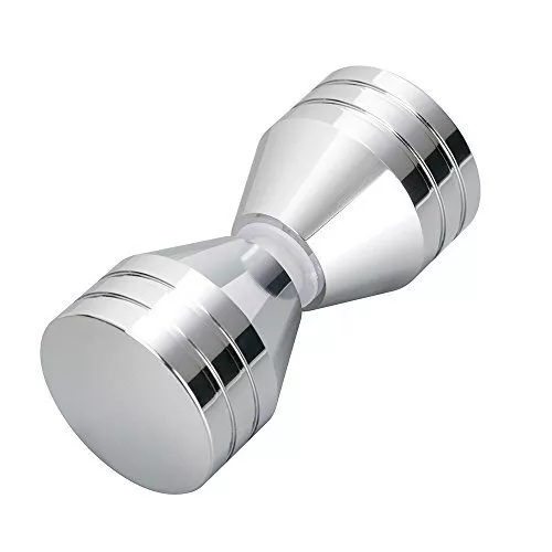 Musuntas - Pomello per porta della doccia 30 mm in lega di alluminio