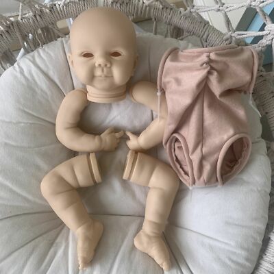Pancia Kit Fai da-da-m Diy Bambola in vinile non verniciata Non assemblata Reborn Baby 12.5 "Panno Corpo 