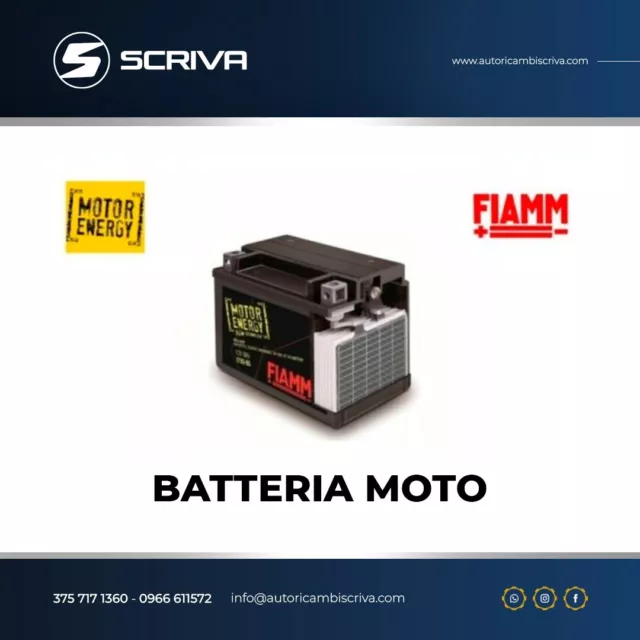 Batteria FIAMM FTX16-BS Motor Energy AGM 14Ah 12V 7904491