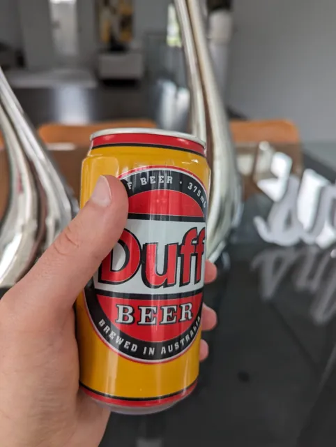 Duff beer can - The Simpsons - Original Duff