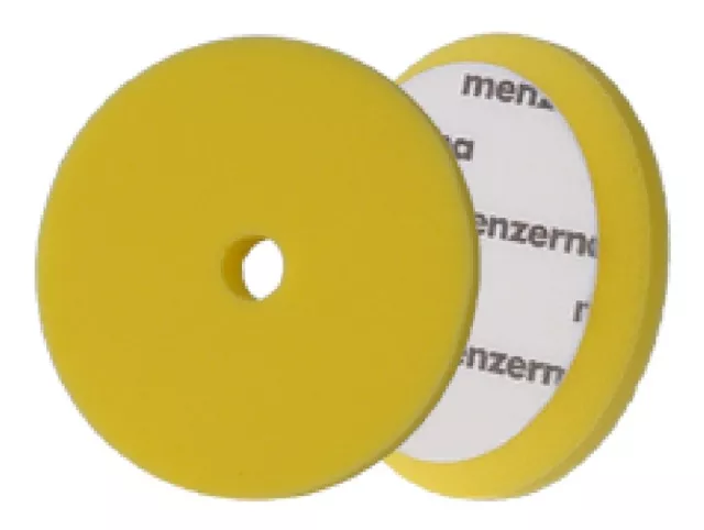 1 x Menzerna Foam Pad Medium Cut - diam 150 mm / 6" - jaune