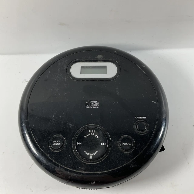 CURRYS ESSENTIALS PORTABLE CD Player All Black Fully Working 18.61
