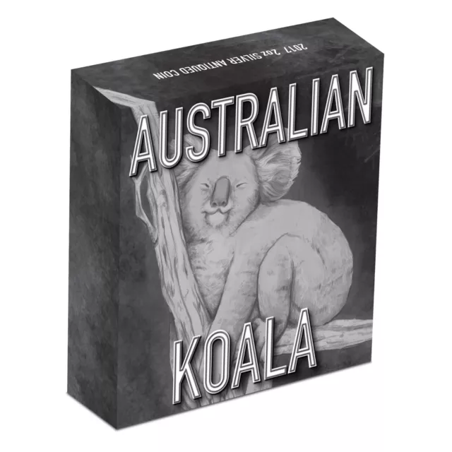 Australian 2 Dollar 2017 Koala High Relief Silver Coin