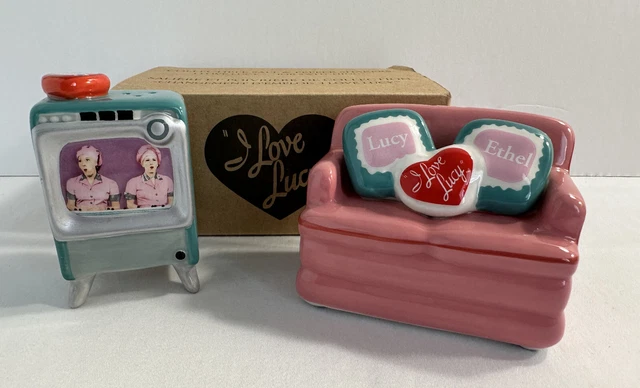 I Love Lucy Collectible Salt and Pepper Shakers Episode Job Switching 2005 I Love Lucy Collectible Salt and Pepper Shakers Episode Job Switching 2005