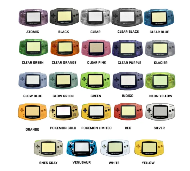 Nintendo Game Boy Advance GBA Backlight Backlit IPS LCD System PICK YOUR COLOR! 2