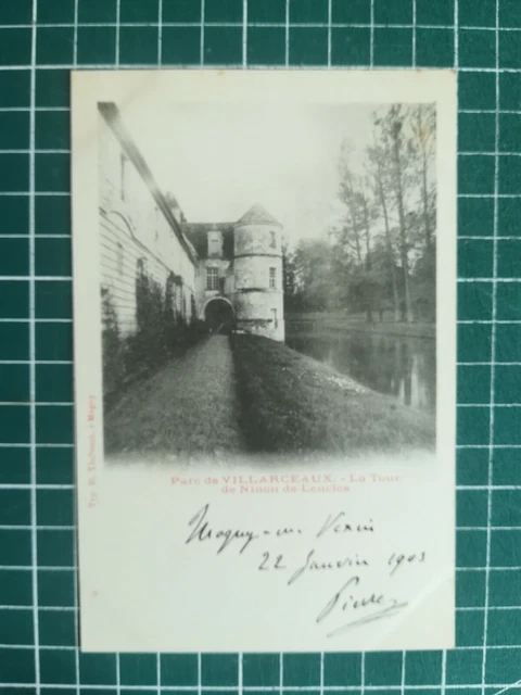 Sb348 CPA Be Circa 1900 - Chaussy - Castle Of Villarceaux Tour Ninon of Lenclos