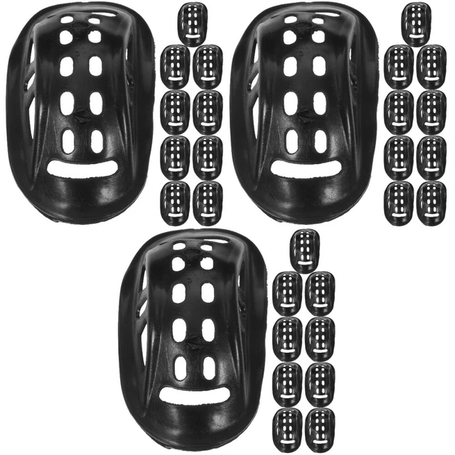 30 pz cinghia casco cuscinetti mento cappello di sicurezza cinghia mento tazze casco accessori