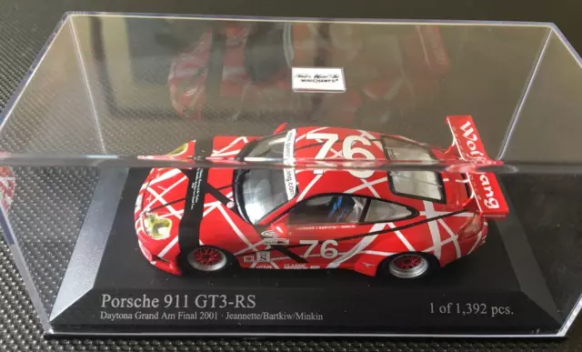 Minichamps 1:43 Porsche 911 Gt3-Rs Daytona Grand Am Final 2001 Model 2