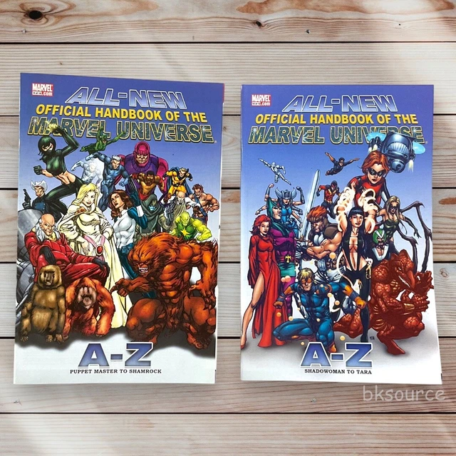 All New Official Handbook of the Marvel Universe A to Z #9 #10 - Comic Book 2006
