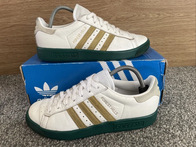 ADIDAS FOREST HILLS UK 10 Iconic White Gold 99.99 PicClick UK