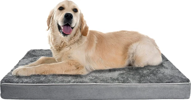 Orthopedic Memory Foam Dog Bed Soft Pet Mattress Pad For Large Dog