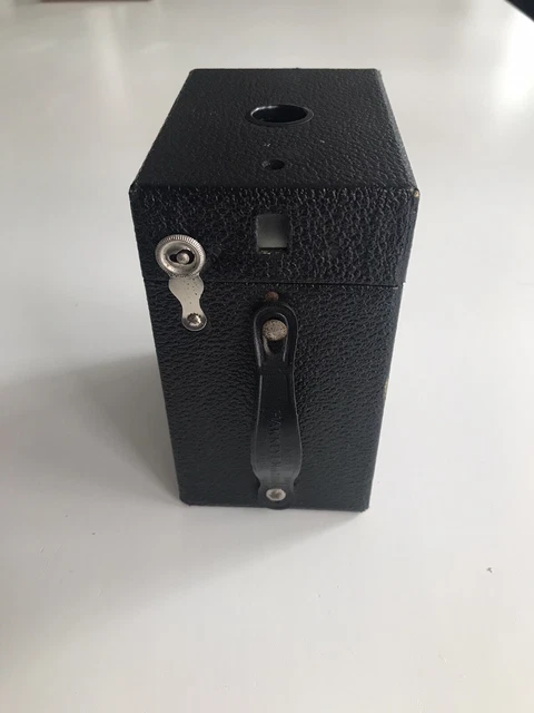 Kodak Hawkeye Mod CC No 2 Forme Boite Avec Manuel Et Sacoche En Cuir