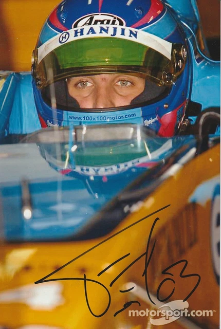 Carte Autographe Originale – Alan Jones (Formule 1) – Non Certifiée