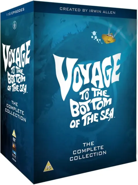 Voyage to the Bottom of the Sea DVD TV Show Series Box Set 110 episodes 31 discs