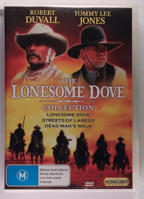 Lonesome Dove - The Complete Collection (Box Set, DVD, 1989)