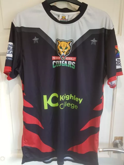 Keighley Cougars Rugby League Shirt Jersey Size Xl Adult