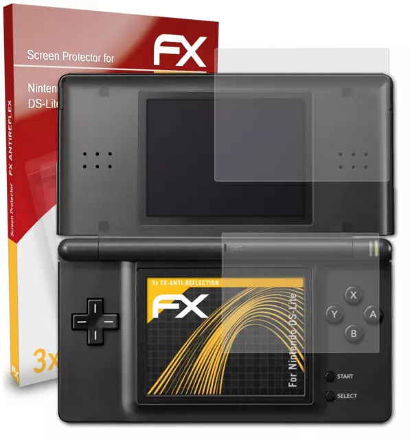 atFoliX 3x Screen Protection Film for Nintendo DS-Lite matt&shockproof