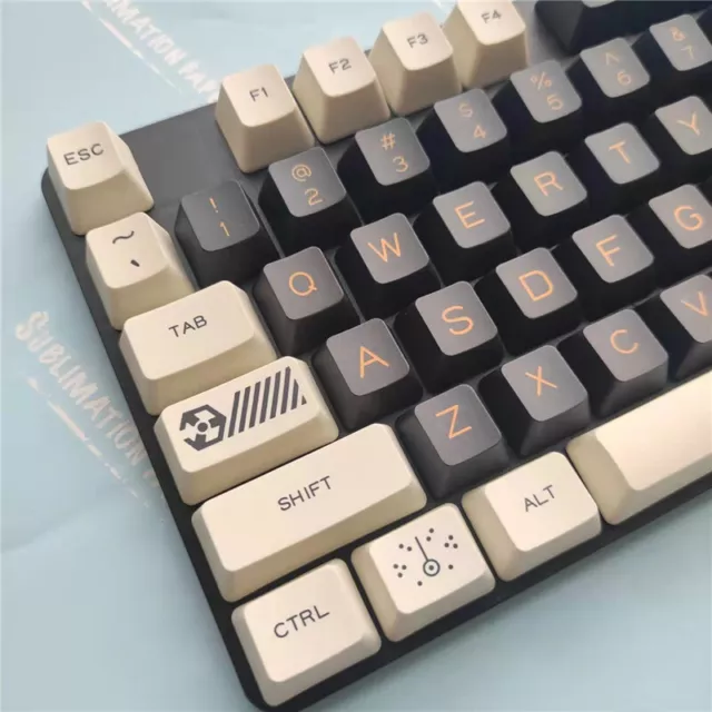 PBT Vir War Keycap OEM Profile 104 Key For Cherry MX Keyboard