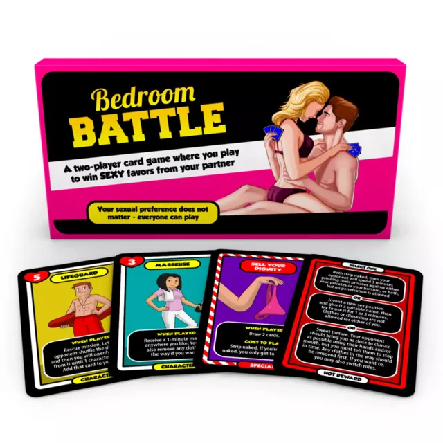 new Bedroom Battle Game | Award Card Game command for all Adult Couples