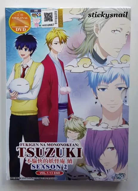 Fukigen Na Mononokean Season 1-2 (1-26 End) Anime DVD [English Dub] [Free  Gift]