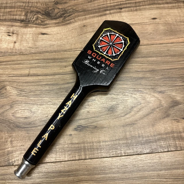 Square Wheel-Hazy Pale-BEER TAP HANDLE