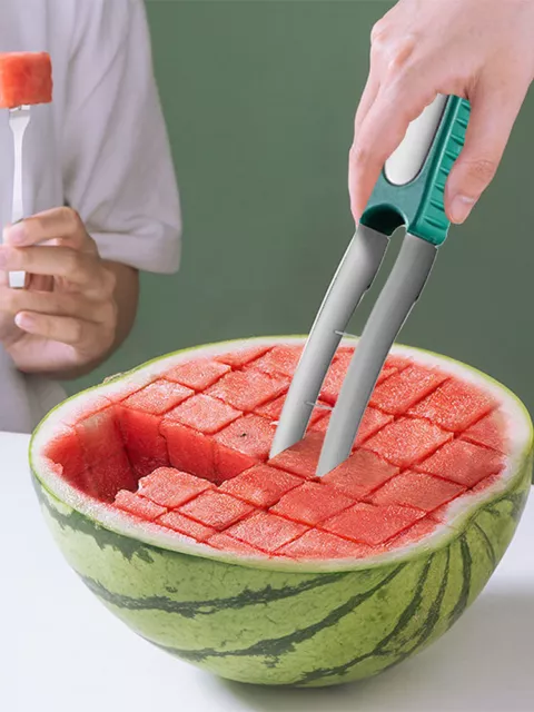 Watermelon Slicer Fruit Cutter Windmill Kitchen Utensils Gadgets Stainless Steel