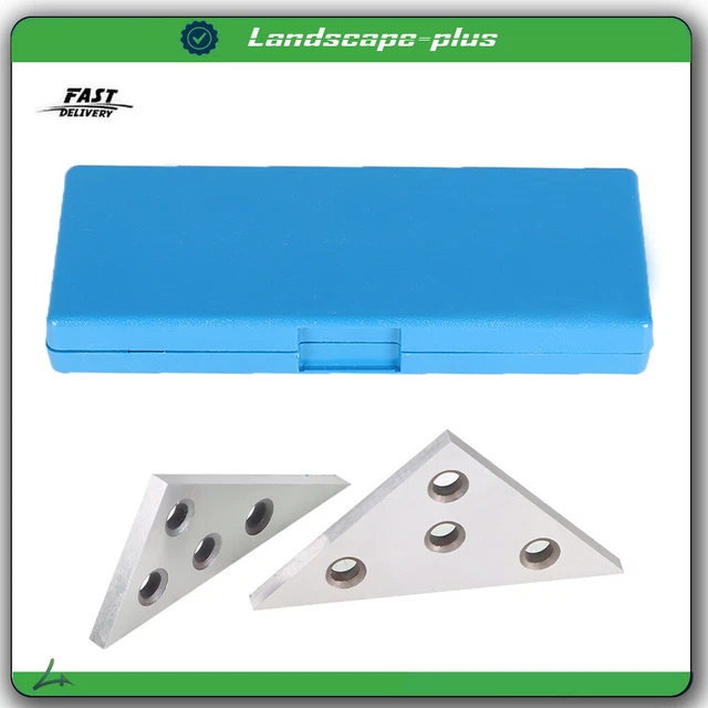 2PC 45 45 90 Degree Angle Blocks 30 60 90 Degree Angle Machinist Plate
