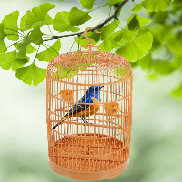 Jaula para pájaros colgantes jaula para pájaros decoración jaula colgante jaula para pájaros