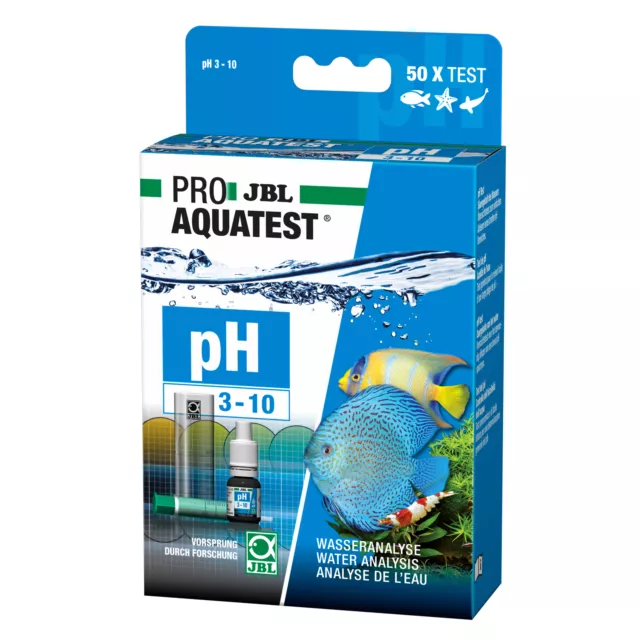 Proaquatest Ph 3,0 -10, 0 Test Rapide Étang de Jardin Eau Douce Mer Aquariums