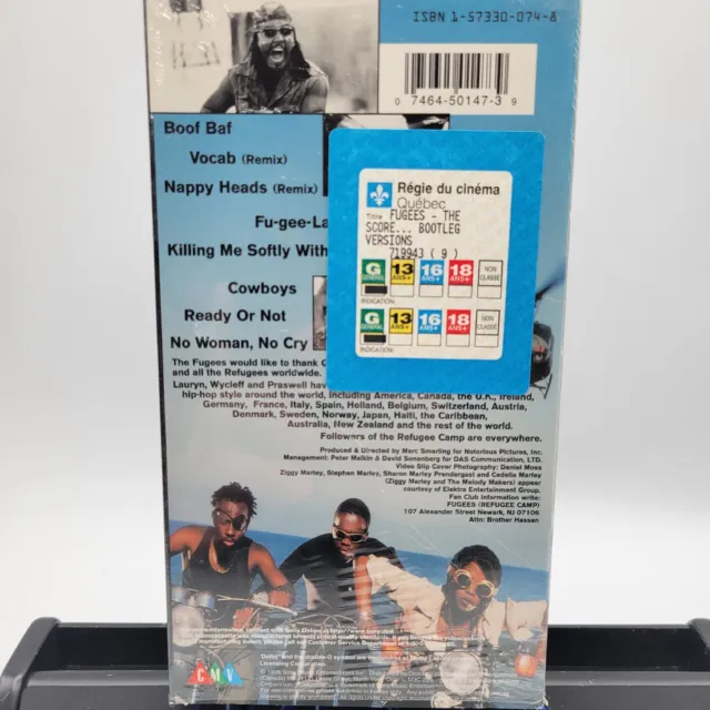 THE FUGEES: THE Score...Bootleg Versions (VHS, 1996, Columbia Music ...