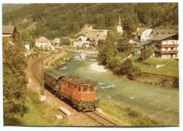 PE Foto Eisenbahn ÖBB BBÖ E-Lok Elektrolok 1045.09 Lauffen 4.9.1984 (A274)