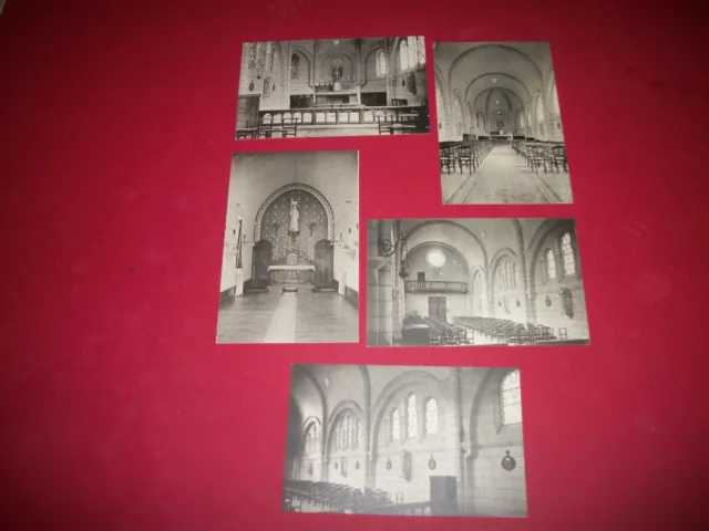 17 Cartes Postales Anciennes Laval (Mayenne) Procure des Missions Franciscaines 2