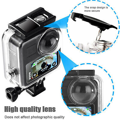 Waterproof Diving Case Housing Shell For Gopro Max 360 Panoramic Camera Parts Eur 50 46 Picclick De
