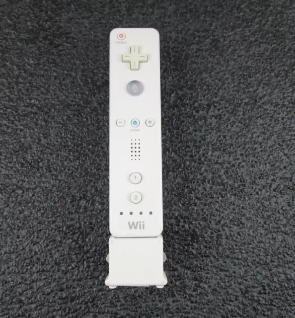 Nintendo Wii OEM White Controller  w/ Motion Plus Adapter RVL-003 & RVL-026
