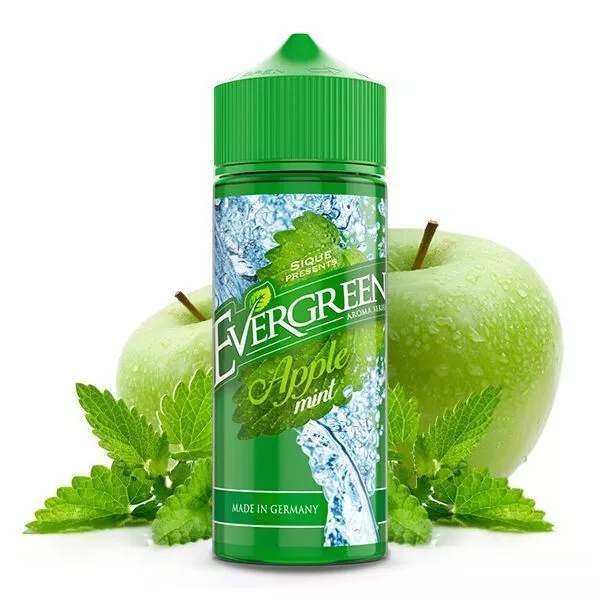 EVERGREEN Apple Mint Aroma Konzentrat 15ml für Liquid zum Mischen SIQUE BERLIN