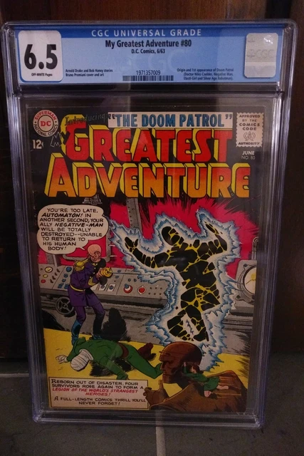 My Greatest Adventure #80 6.5 DC 1963 First Doom Patrol! Key Silver Age DC