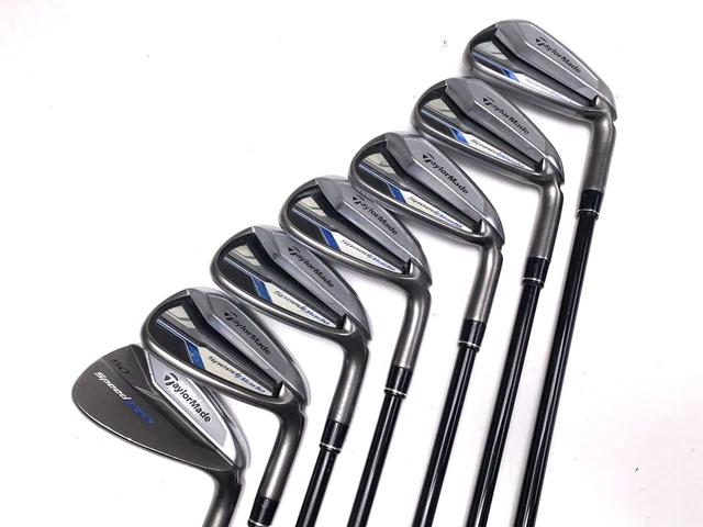 Taylormade Speedblade Iron Set 5-PW+AW VeloxT 65g Regular RH Oversize Grips