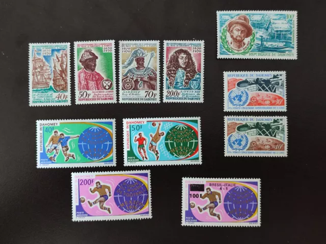 ZD17/ Dahomey ( Benin ) - 1970 - Verschiedene Seits - MNH MH