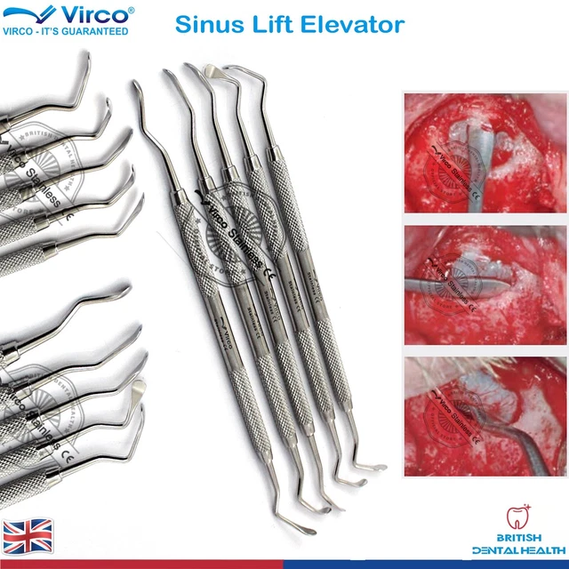 Sinus Lift Intern Instrument DENTAL SINUS LIFT Elevation Elevator / Sinus Lift instruments / Dental ...