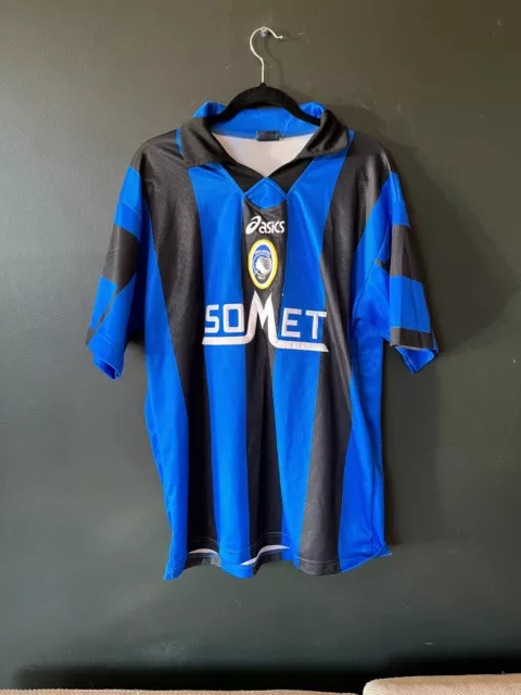 Atalanta 1998/99 Home Football Jersey Soccer Shirt L *Authentic*