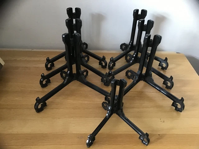 SDOGANAMENTO SCORTE- 7 supporti per display in plastica rigida 1 medio 6 grandi posta gratuita UK
