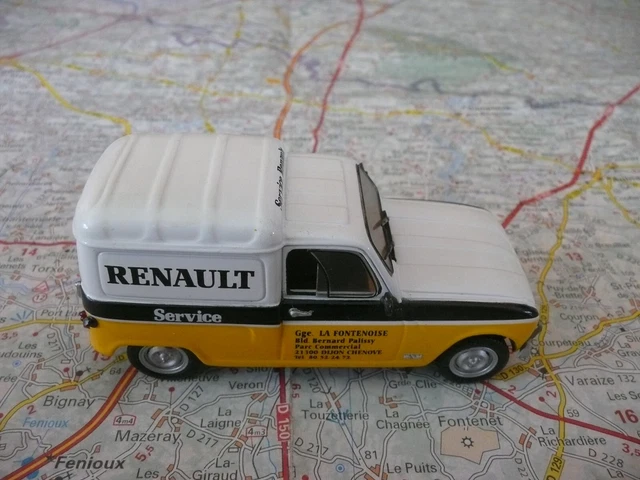 RENAULT 4 F 4 Renault Service  Universal Hobbies pour Série Mythique 4 L 1/43