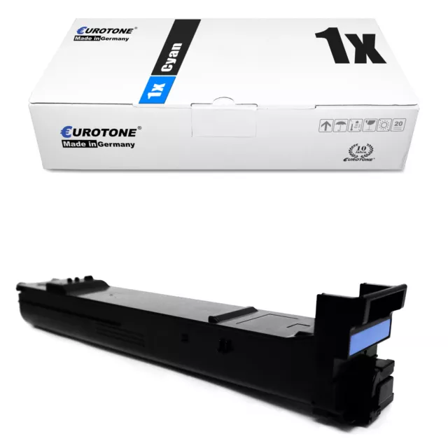 1x Cartouche D'Encre pour Konica Minolta Bizhub C 20 P Px X A0DK453 TN318C Cyan