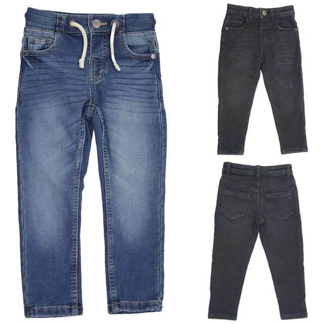 Pantaloni elasticizzati EX M&S bambini ragazzi ragazze Molly a metà altezza pantaloni inferiori