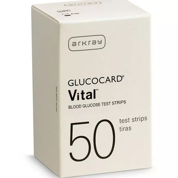 Arkray Glucocard Vital 50 Teststreifen Für Glukose Pflege
