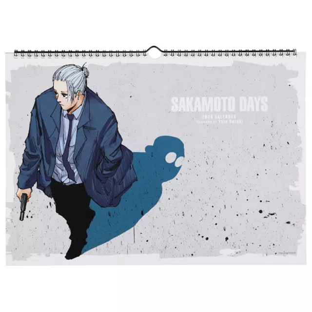 JUMP SAKAMOTO DAYS Comic Calendar 2024 Shueisha A3 January Start Anime