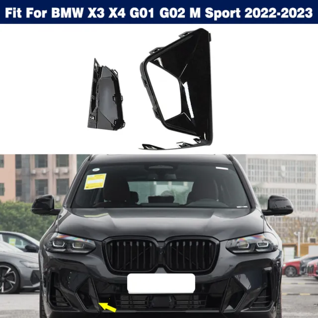 Right Front Bumper Molding Trim Cover For BMW X3 X4 G01 G02 M Sport 2022-2023
