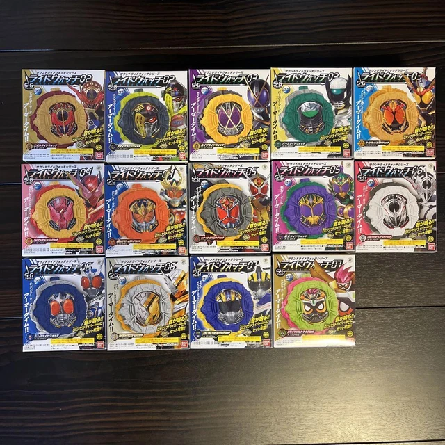 KAMEN MASKED RIDER Zi-O SG Ride Watch 14p set Bundle BANDAI Japón con ...