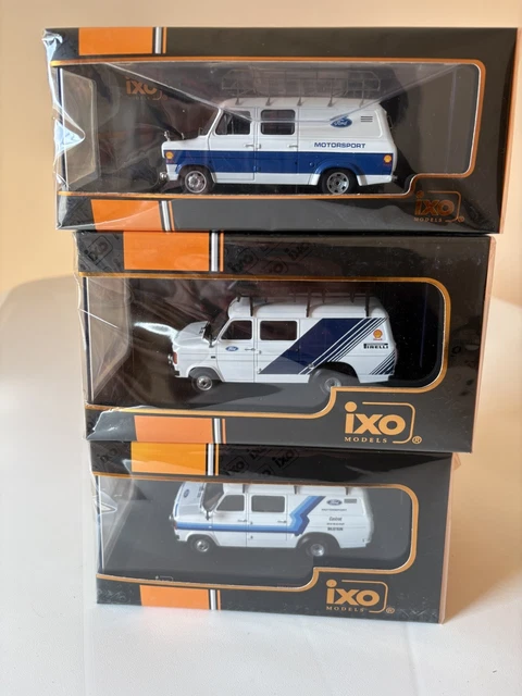 1:43 IXO ALTAYA Team Ford rally service set assistance 7 models Ford Transit EUR 275,00 - FR