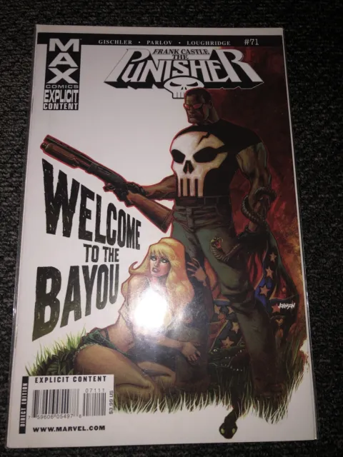 Frank castle the punisher Max welcome to the bayou Lot